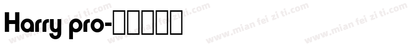 Harry pro字体转换